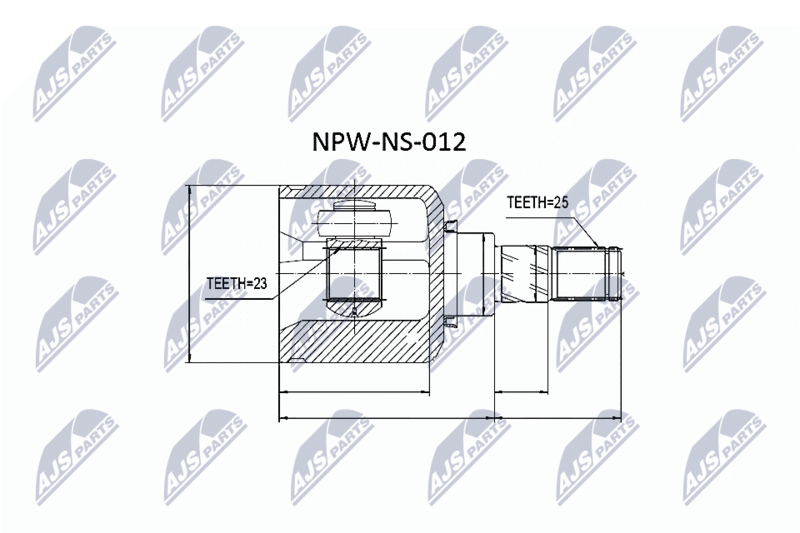 NPW-NS-012 alkatrész NTY 