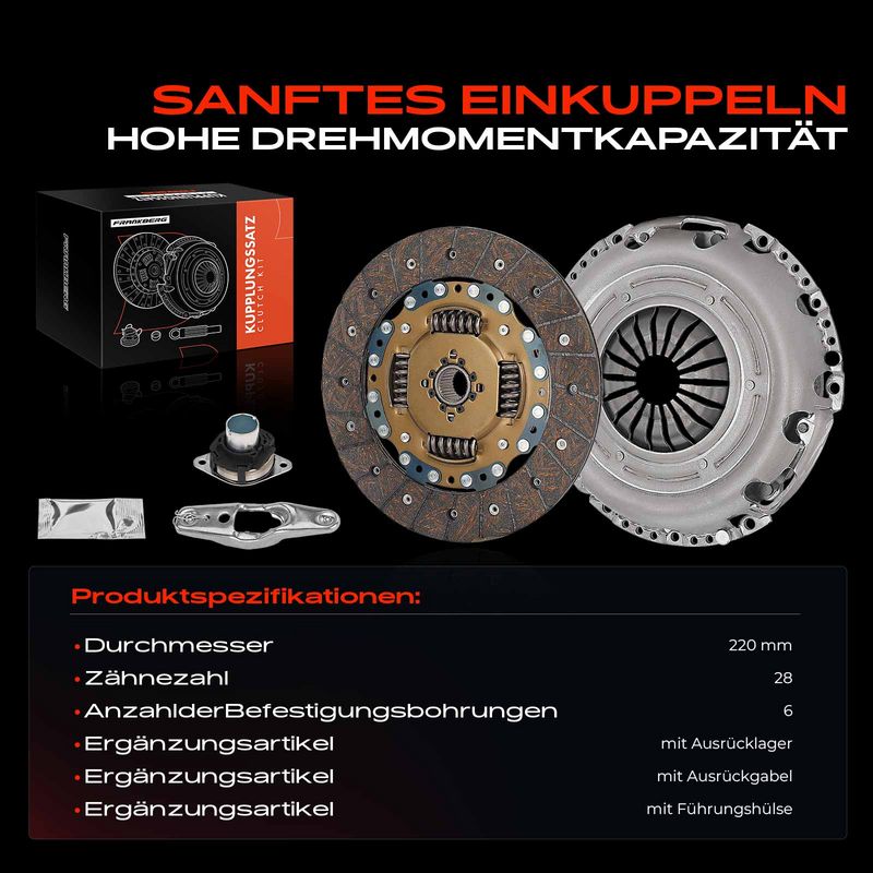 Frankberg 5481FB0029013 Sankabos komplektas