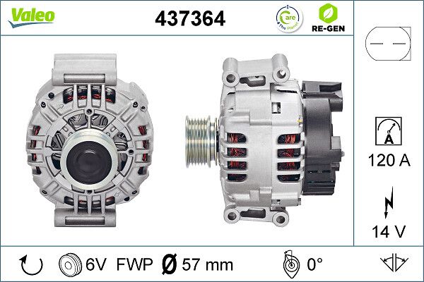 VALEO generátor 437364