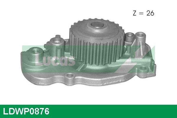 LUCAS Vízszivattyú, motorhűtés LDWP0876