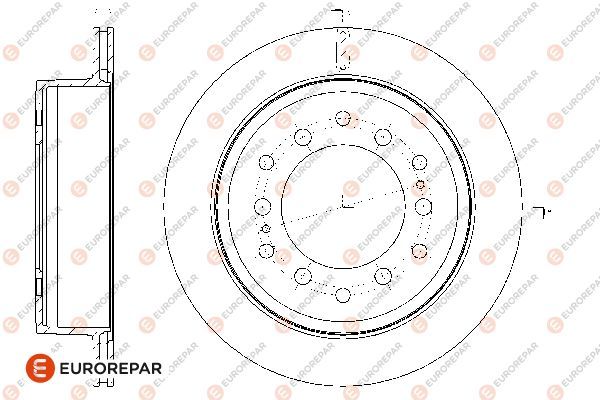 Гальмівний диск, Eurorepar 1667865580