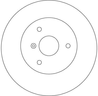 TRW DF4135 Brake Disc