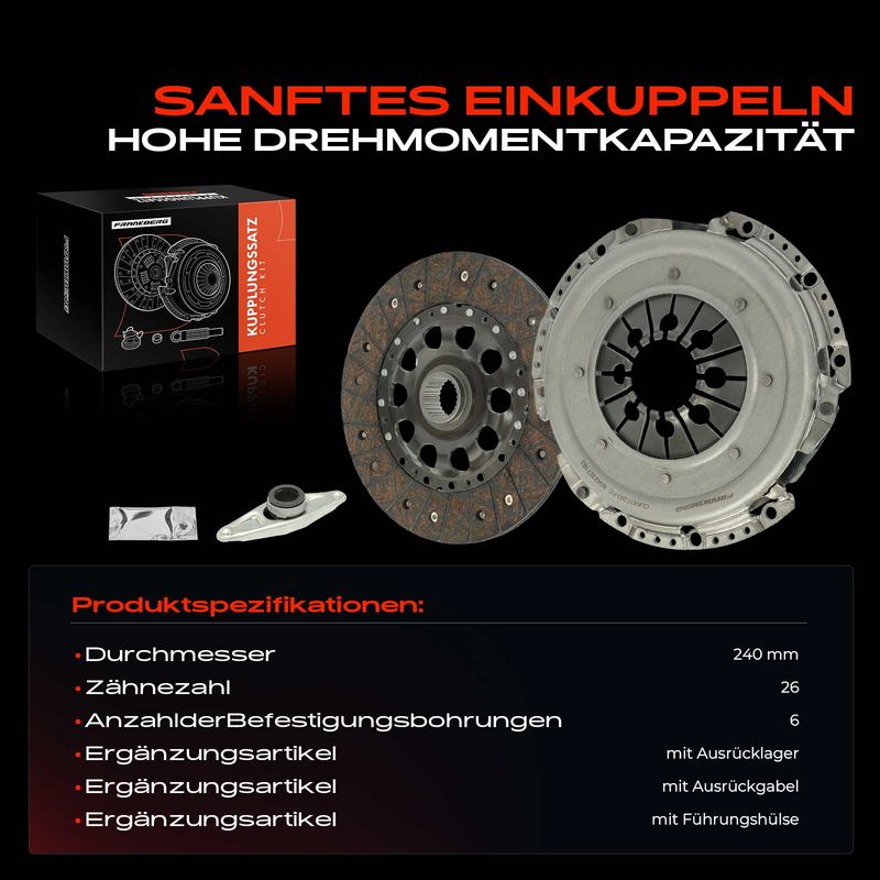 Frankberg 5481FB0037739 Clutch Kit