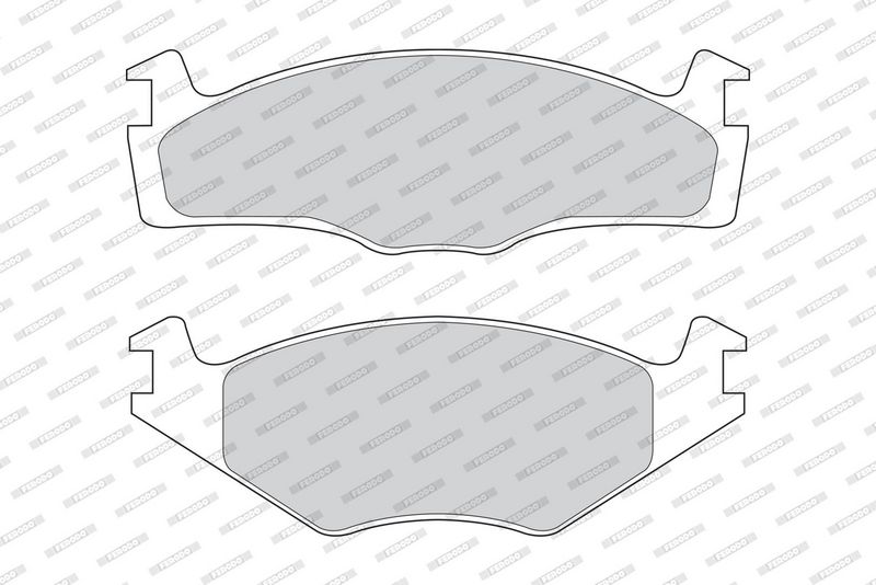 FERODO Plaquettes de frein à disque FDB1072