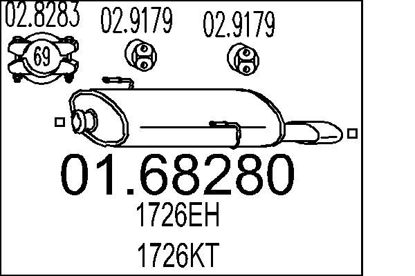 Глушник, Mts 01.68280