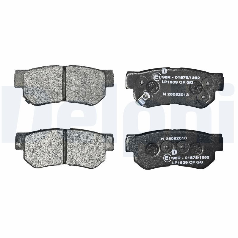 Set placute frana,frana disc LP1539 DELPHI