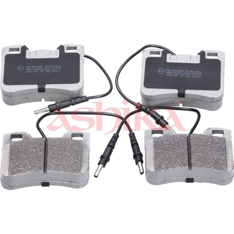 ASHIKA 50-00-0034 - Brake Pad Set, disc brake