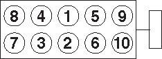 Juego de tornillos de culata