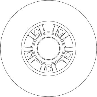 TRW DF4273BS Brake Disc