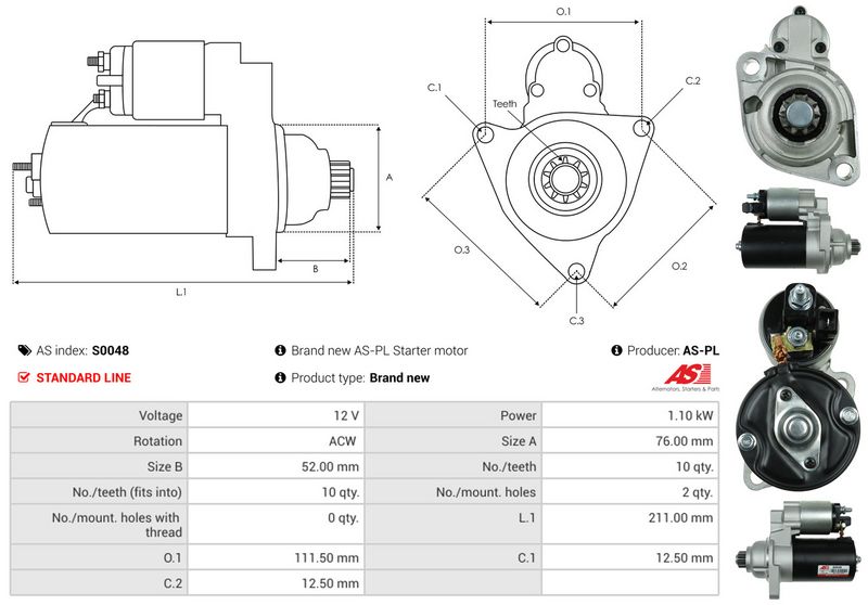 AS-PL S0048 Starter