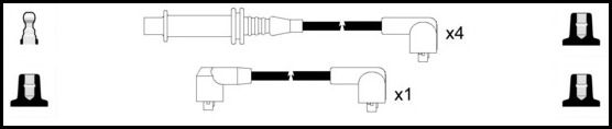 Juego de cables de encendido