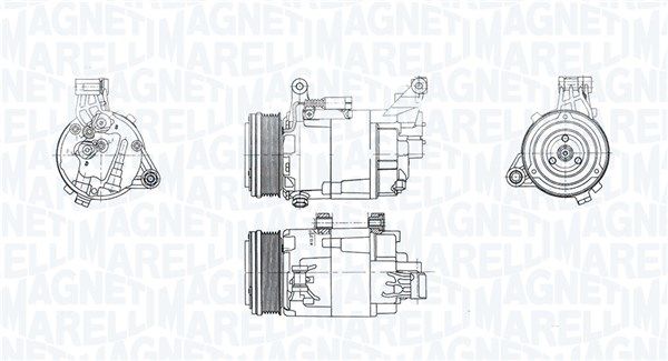MAGNETI MARELLI Kompresorius, oro kondicionierius