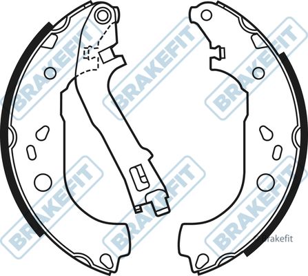 APEC Brake Shoe Set BSH1119