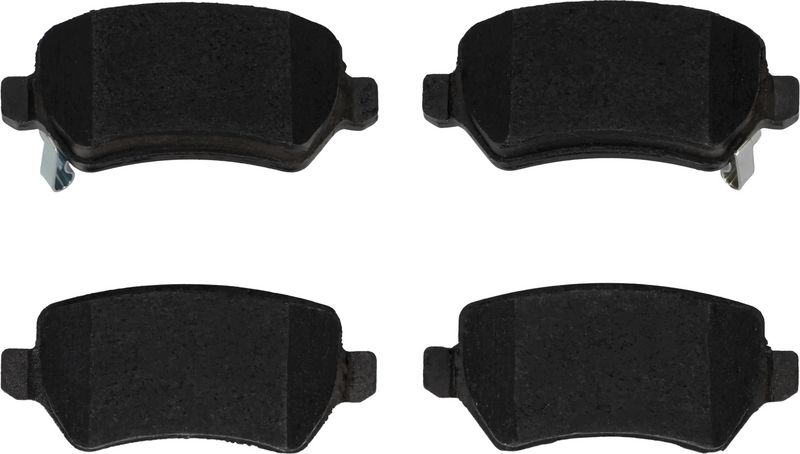 Keramische remblokken Achter , past: CHEVROLET CORSA  KIA VENGA  LADA KALINA  OPEL ASTRA G, ASTRA G CLASSIC, ASTRA H, ASTRA H CLASSIC, ASTRA H GTC, COMBO, COMBO TOUR, CORSA C 1.2-2.2D 08.94-