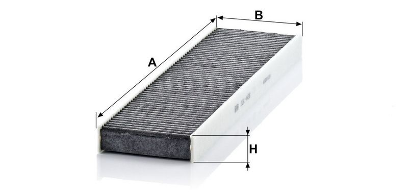 Filter, salongiõhk, MANN-FILTER CUK 4436