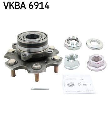 SKF kerékcsapágy készlet VKBA 6914