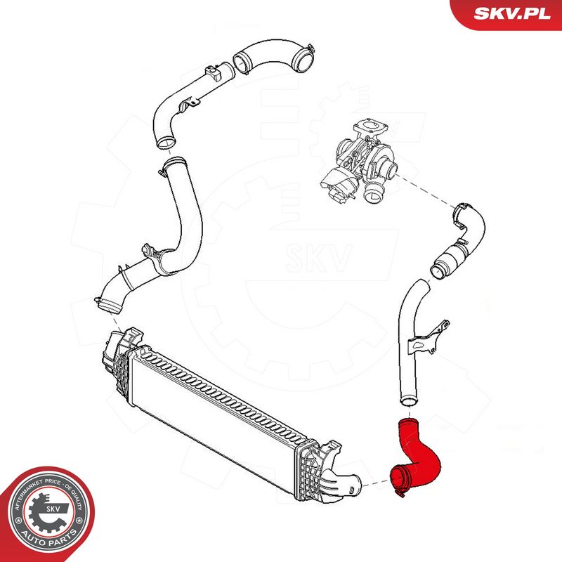 Laadimisõhu voolik, ESEN SKV 43SKV071