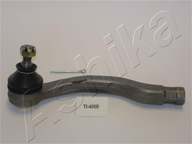 Наконечник, поперечна кермова тяга, праворуч, Honda Civic III/IV 97-, Ashika 111-04-406R