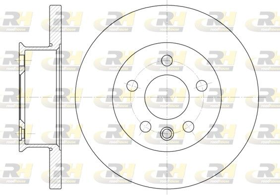 Гальмівний диск, Roadhouse 6481.00