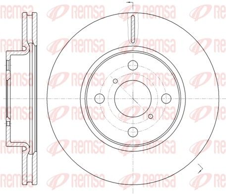 Гальмівний диск, Remsa 61169.10
