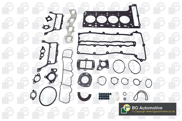 Комплект ущільнень, голівка циліндра, Bg Automotive HK5610