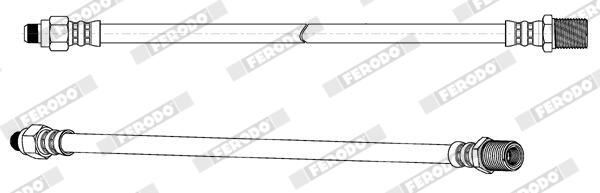 FERODO FHY2805 Brake Hose