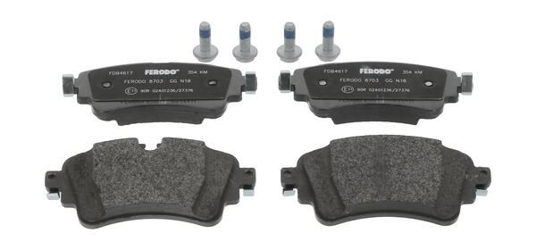Plaquettes+de+frein+à+disque FERODO FDB4617