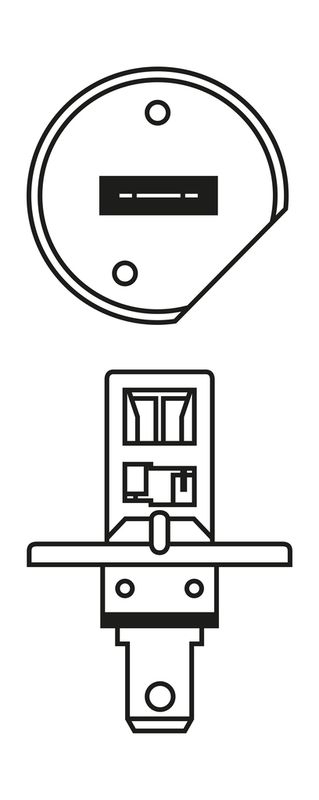 BOSCH 1 987 302 801 Bulb, spotlight