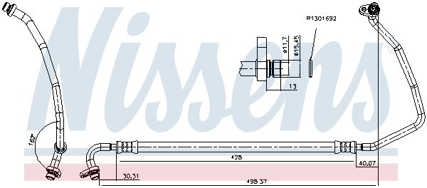Kõrgsurvetorustik, kliimaseade, NISSENS 841557