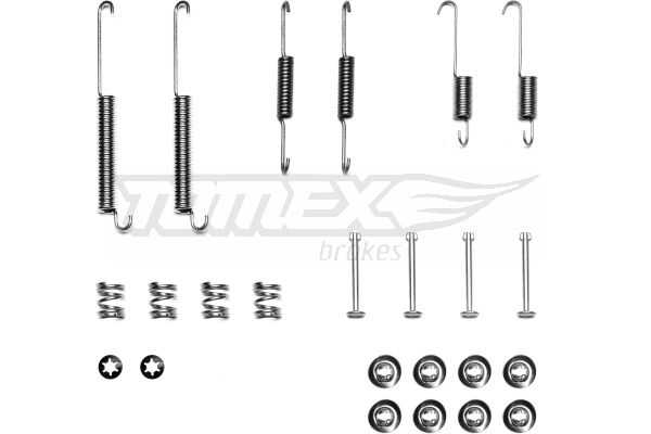 TOMEX Brakes tartozékkészlet, fékpofa TX 40-26