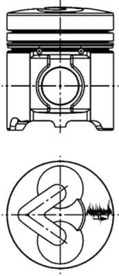 Product Image - Zuiger - 40626600 - KOLBENSCHMIDT
