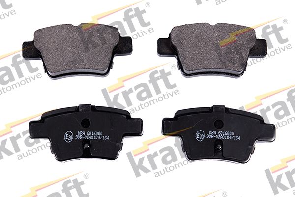 KRAFT Automotive 6016000 Stabdžių trinkelių rinkinys, diskinis stabdys