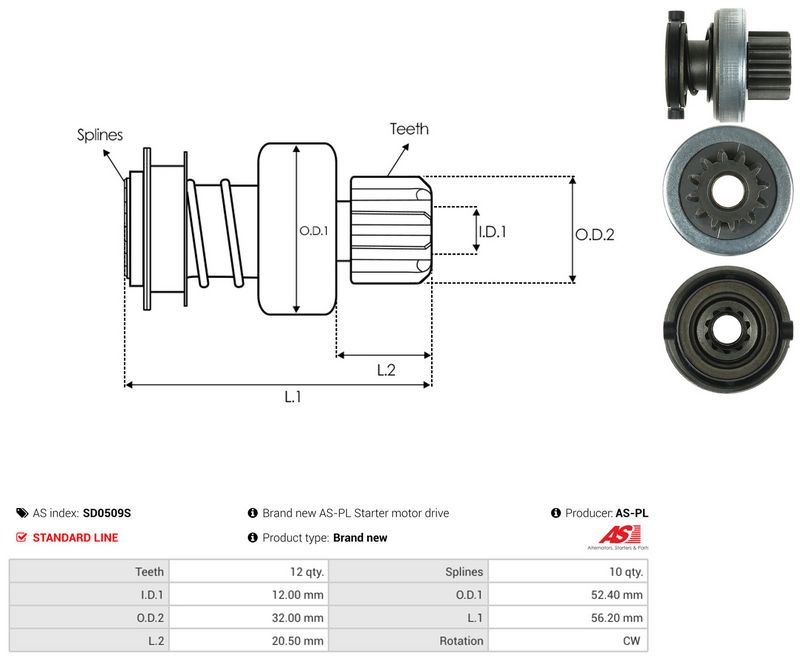 Vabajooks, starter, AS-PL SD0509S