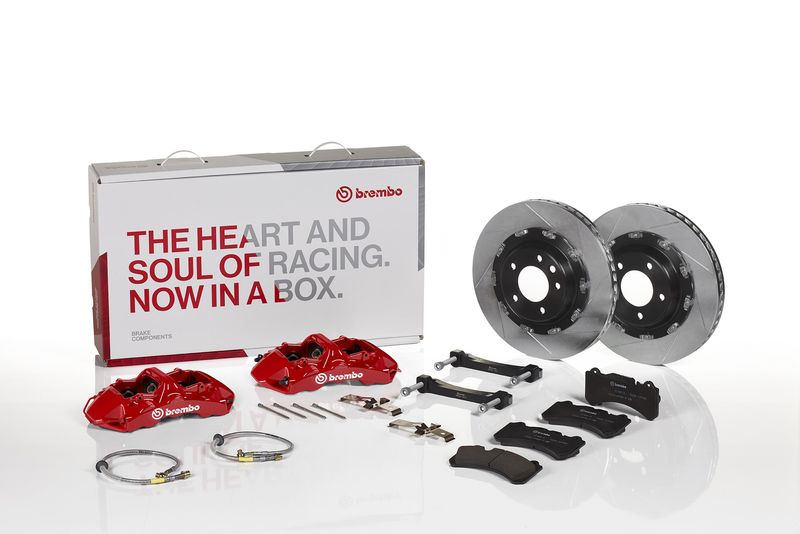 BREMBO Didelio efektyvumo stabdžių komplektas