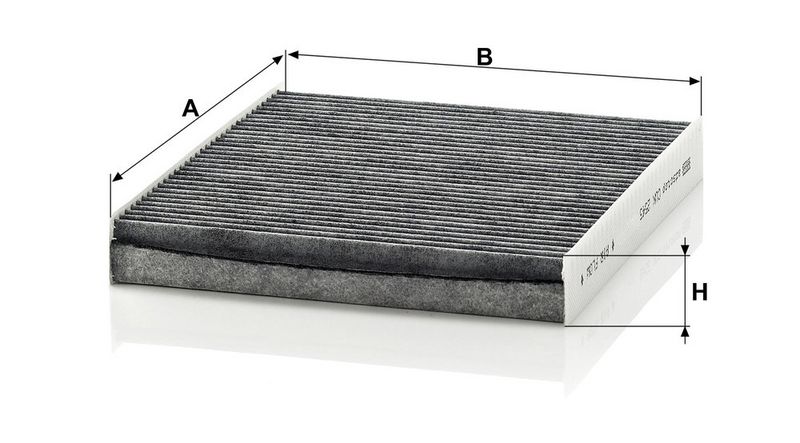 Filter, salongiõhk, MANN-FILTER CUK 2545