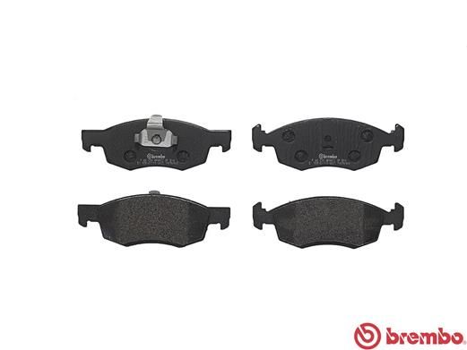 Комплект гальмівних накладок, дискове гальмо, Brembo P68039