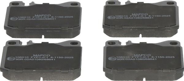 MAPCO Remblokkenset, schijfrem