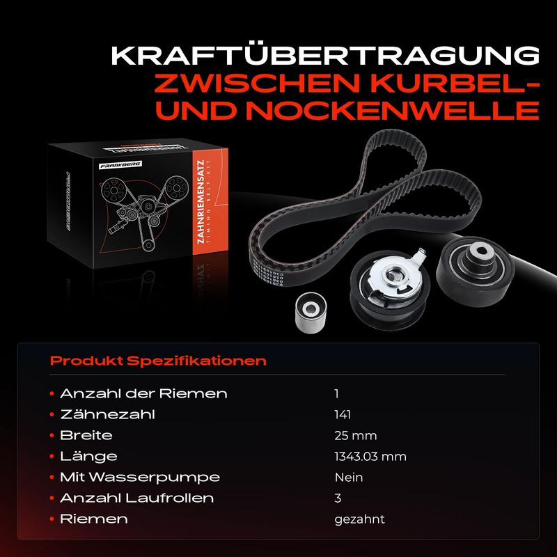 Frankberg 5481FB0020916 Timing Belt Kit