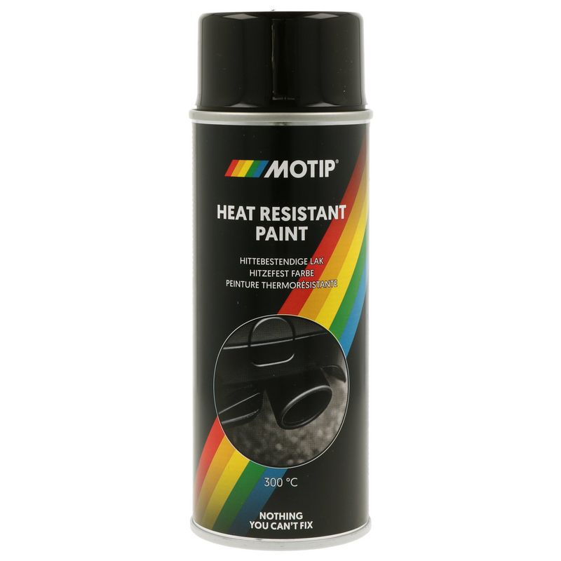 vopsea MOTIP Heat Resistant black gloss 400 ml 880110