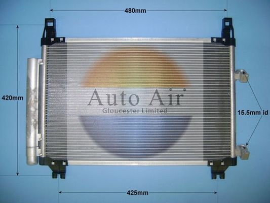 Auto Air Gloucester 16-9934 Condenser, air conditioning