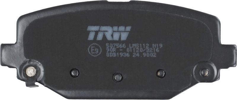 TRW GDB1936 Brake Pad Set, disc brake
