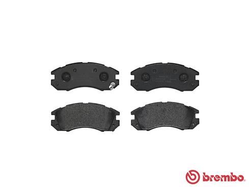 Комплект гальмівних накладок, дискове гальмо, Brembo P78004