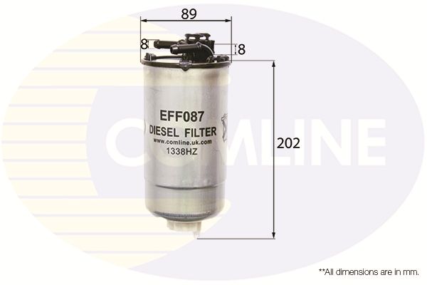 Фільтр палива Comline EFF087