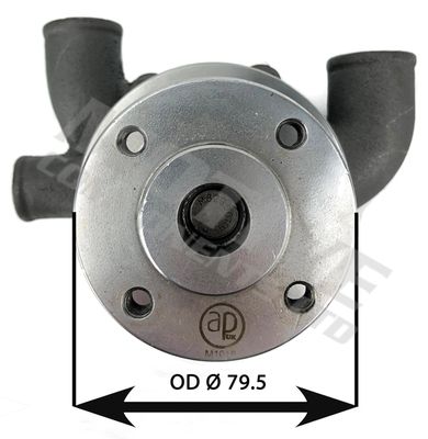 MOTIVE WP1153 Water Pump, engine cooling