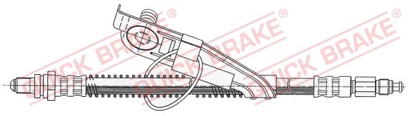 Гальмівний шланг, Quick Brake 42.916