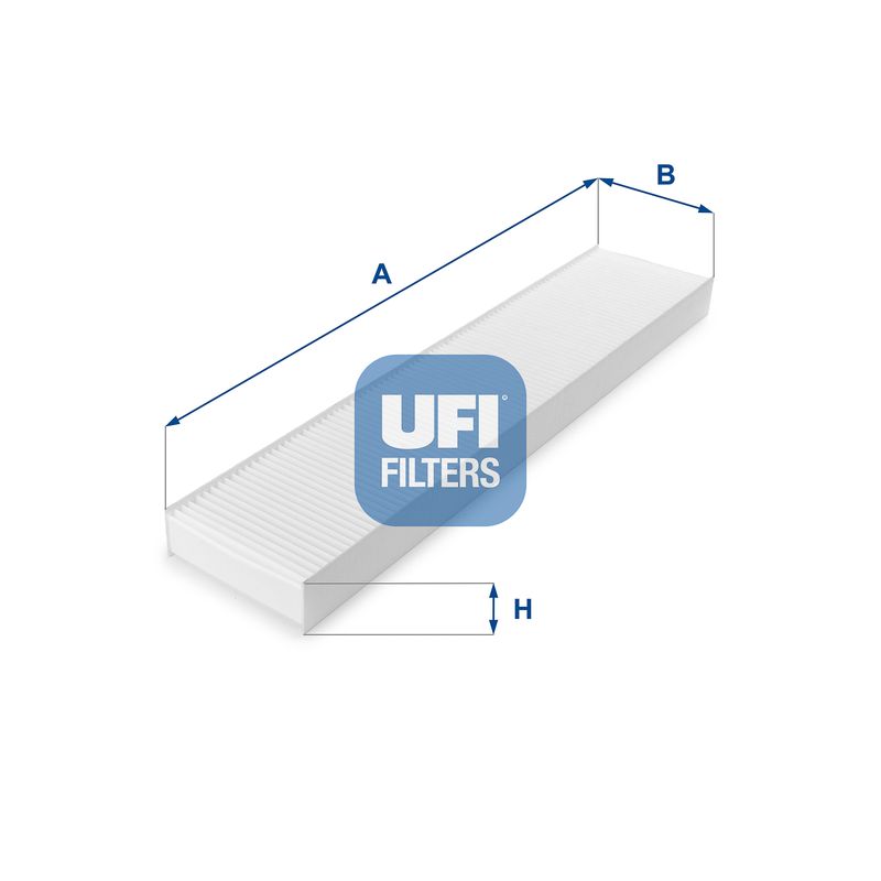 Фільтр, повітря у салоні, Ufi 53.162.00