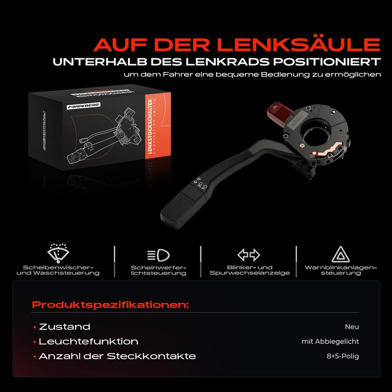 Frankberg 5481FB0073629 Steering Column Switch