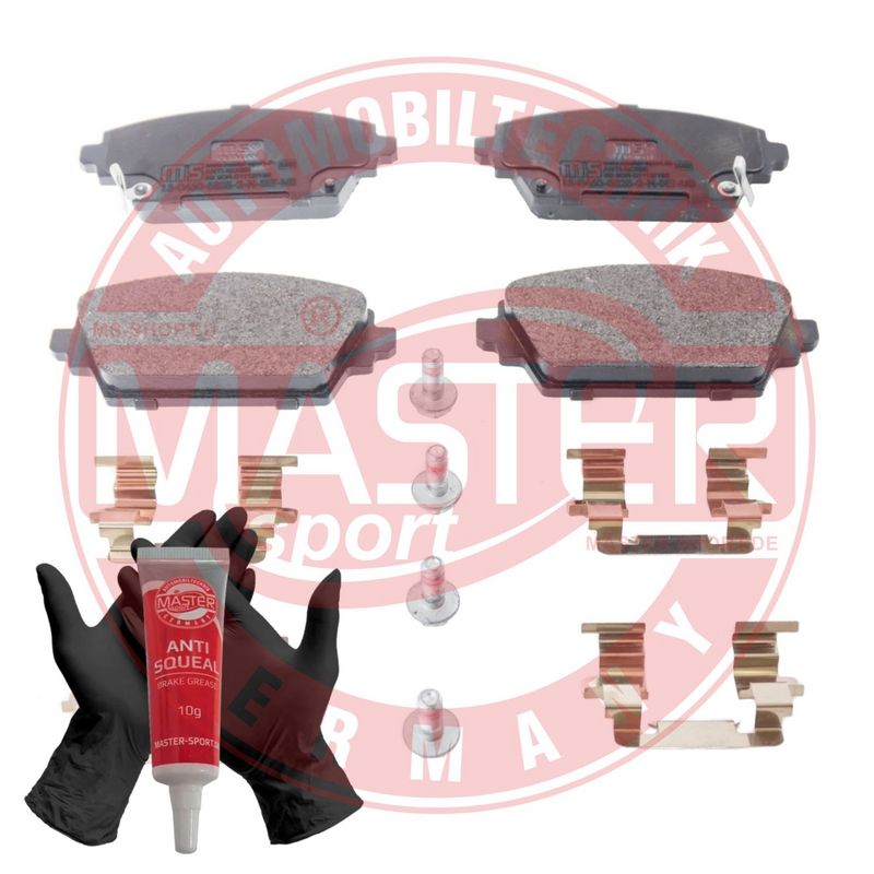 set placute frana,frana disc MASTER SPORT 13046058252N-SET-MS