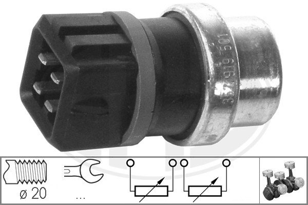 WILMINK GROUP érzékelő, hűtőfolyadék-hőmérséklet WG1492428