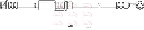 APEC Brake Hose HOS4046